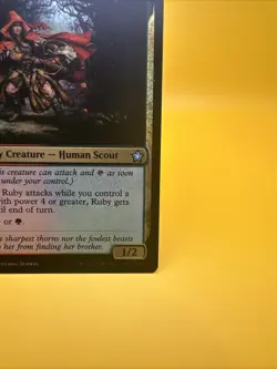 x1 Ruby, Daring Tracker | Foundations (245) | Foil | NM | MTG [freshpullsco] - Image 5