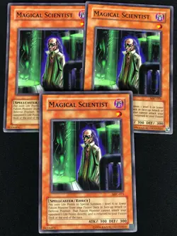 YUGIOH MAGICAL SCIENTIST MFC-073 COMMON X3 (NM) - Image 1