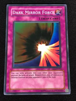 Yugioh Dark Mirror Force DR2-EN054 Super (NM) - Image 1