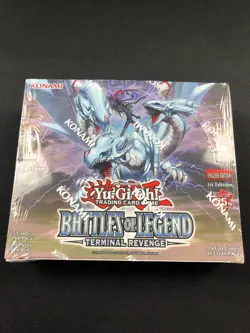 Yugioh Battles Of Legend Terminal Revenge 1st Booster Box - NEW SEALED - Image 1