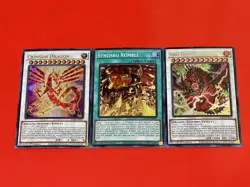 Crimson Dragon + Synchro Rumble + Snake-Eyes Vengeance Dragon | YuGiOh! - Image 1