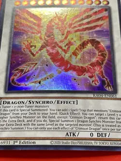 Crimson Dragon + Synchro Rumble + Snake-Eyes Vengeance Dragon | YuGiOh! - Image 2