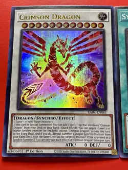 Crimson Dragon + Synchro Rumble + Snake-Eyes Vengeance Dragon | YuGiOh! - Image 3