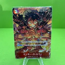 Monkey.D.Luffy [Alternate Art] OP01-024 One Piece Japanese Romance Dawn - Image 1