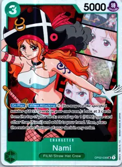 Nami SR Paramount War OP02-036 NM - Image 1