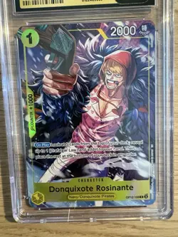Pristine CGC 10 One Piece Donquixote Rosinante (OP12-108) Free UK Delivery 🚚 - Image 1