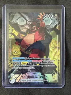 Marshall.D.Teach (080) (Alternate Art) OP16-080 The Time of Battle Foil - Image 1