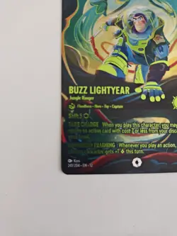 Buzz Lightyear - Jungle Ranger 241/204 Iconic Wilds Unknown Disney Lorcana Card - Image 4