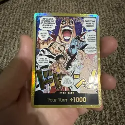 DON!! Card (Alternate Art) (Gold) The Time of Battle Foil - Image 1
