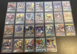 Lot of 26 Japanese Pokemon Sun & Moon GX RR Cards Tag Team Ultra Shiny - Image 1
