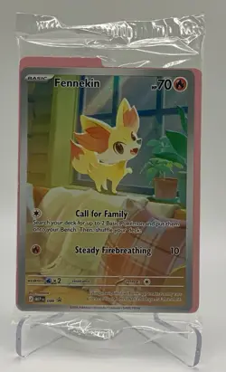 Fennekin 080 Full Art Promo Card Sealed - Pokemon TCG Chaos Rising - Image 1