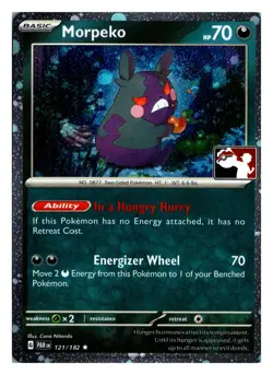 Morpeko 121/182 R Prize Pack Series Cards Holo NM - Image 1