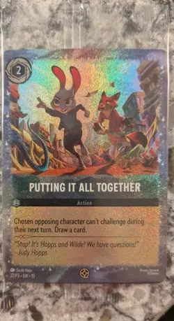 Putting It All Together 27 Disney Lorcana Promo Cards Holo SEALED - Image 1