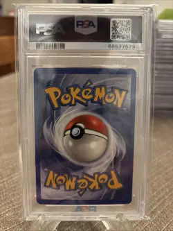 Pokemon 2004 Electrode EX Fire Red & Leaf Green Holo Card 107/112 PSA 9 Mint - Image 2