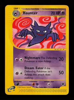 Haunter 80/165 Uncommon Expedition Base Set Pokemon Cards - Image 1