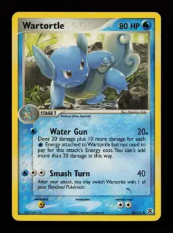 Wartortle 50/112 Uncommon FireRed & LeafGreen Pokemon Cards - Image 1