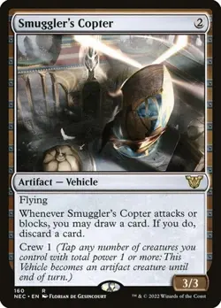 Smuggler's Copter Kamigawa: Neon Dynasty Commander LP MTG - Image 1