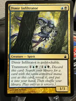 MTG Magic the Gathering Ravnica: City of Guilds Dimir Infiltrator - Image 1
