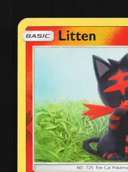 Litten 15/73 MP Shining Legends English Pokemon Card TCG - Image 4