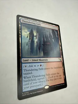 MTG Thundering Falls Murders at Karlov Manor Regular Card Near Mint Condition - Image 2