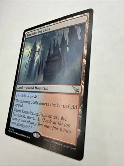 MTG Thundering Falls Murders at Karlov Manor Regular Card Near Mint Condition - Image 3