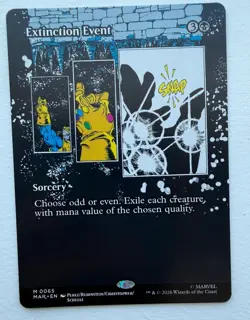 Extinction Event - Borderless M MTG Marvel Universe M/NM, English - Image 1