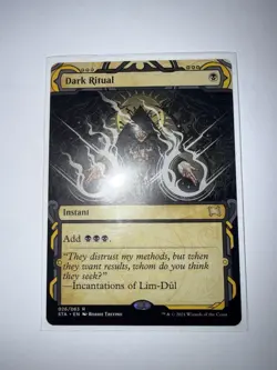 Wizards of the Coast Dark Ritual Strixhaven Alt Art Foil Rare Instant #026/063 - Image 2