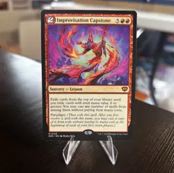 MTG Improvisation Capstone Sorcery 0120 Strixhaven Mythic English 2026 NM - Image 1