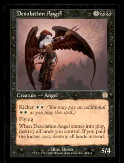 Desolation Angel LP Light Play Apocalypse MTG [6867] - Image 1