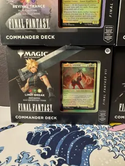 MTG Final Fantasy Commander Decks Set of 4 Deck Magic the Gathering Case - Image 2