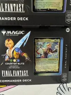 MTG Final Fantasy Commander Decks Set of 4 Deck Magic the Gathering Case - Image 4