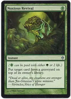 NOXIOUS REVIVAL X1 MAGIC Mtg NEW PHYREXIA NEAR MINT/EXCELLENT (NM/EX) 2011 - Image 1