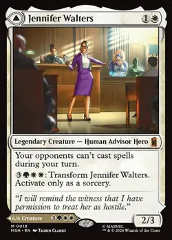 Jennifer Walters - 18 - MSH - NM - MTG Magic the Gathering - Image 1