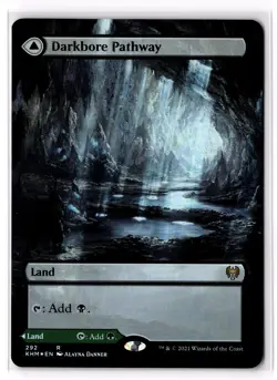 Darkbore Pathway (Borderless) 292 Kaldheim Foil LP - Image 1