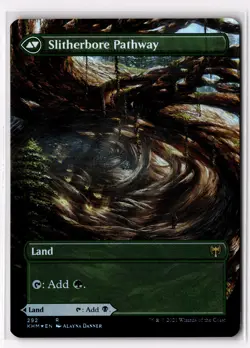 Darkbore Pathway (Borderless) 292 Kaldheim Foil LP - Image 2