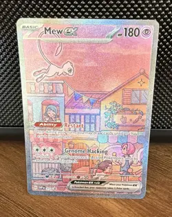 Pokemon TCG Mew ex 053 SV Scarlet & Violet Promo Cards Holo Promo English - Image 1