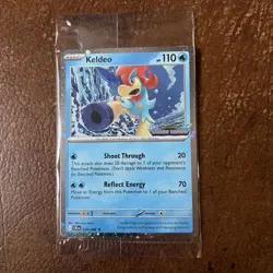 Pokemon TCG Keldeo Chaos Rising 019/086 Stamped PROMO Sealed - Image 1