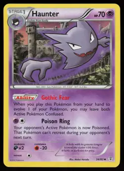 HAUNTER 34/83 UNCOMMON GENERATIONS POKEMON LP - Image 1
