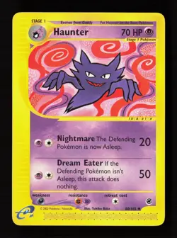 Haunter 80/165 Uncommon Expedition Base Set Pokemon Near Mint - Image 1