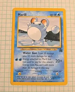 Pokemon Marill #29 Wizards Black Star Promo English Non Holo NM-M - Image 1