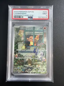 Charmander - 044 Sv: Scarlet & Violet Promo Cards Holo Pokemon TCG PSA 9 - Image 1