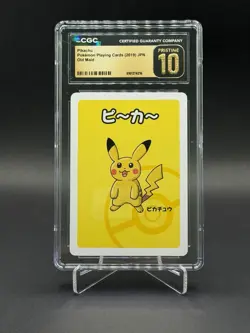 Pokemon TCG Surfing Pikachu Unnumbered Promo Japanese Regular CGC Pristine 10 - Image 1