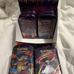 Pokemon TCG Sealed Tin Display Box, Assorted Artwork, 6+ MEGA EVOLUTION/DESTINED - Image 4