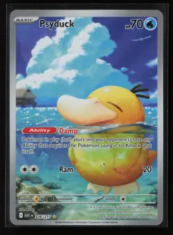 Psyduck 226/217 Illustration Rare Ascended Heroes Pokemon Holo - Image 1