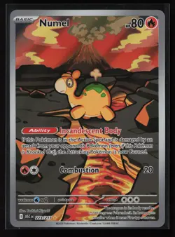 Numel 223/217 Illustration Rare Ascended Heroes Pokemon Holo - Image 1