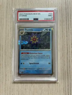 Starmie - 121/165 - Holo Rare - PSA 9 MINT - 2023 Pokemon MEW EN - Pokemon 151 - Image 1