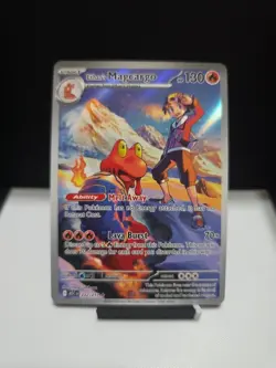 Ethan's Magcargo 222/217 Illustration Rare Ascended Heroes Pokemon NM/M - Image 1