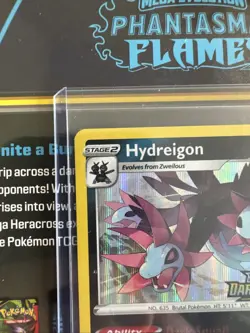 Pokemon TCG Hydreigon SWSH037 Black Star Promo Darkness Ablaze Stamp - Image 2