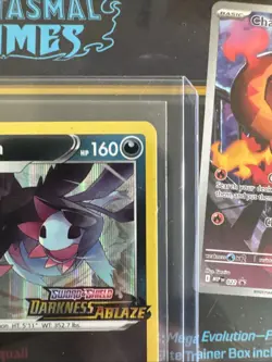 Pokemon TCG Hydreigon SWSH037 Black Star Promo Darkness Ablaze Stamp - Image 5