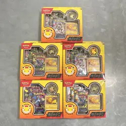 Pokemon TCG Pokemon Day 2026 Collection Pikachu Promo Box Lot of 5 - Image 1